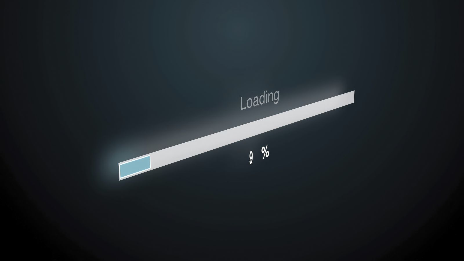 Minimal fast-loading web page